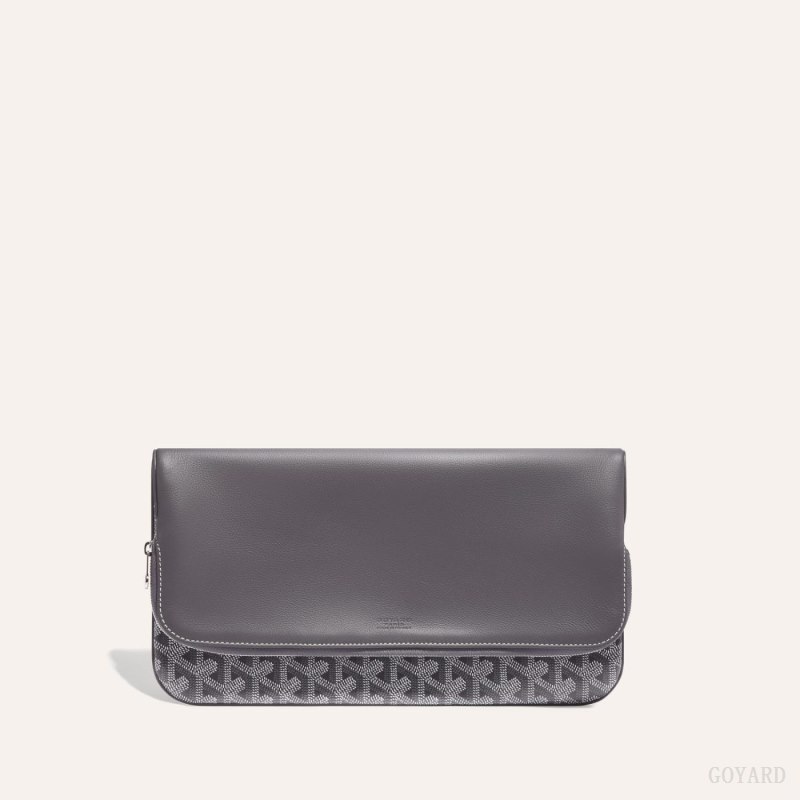 Goyard SAINTE-MARIE CLUTCH Kese Çanta Gri | GY-QWH5266