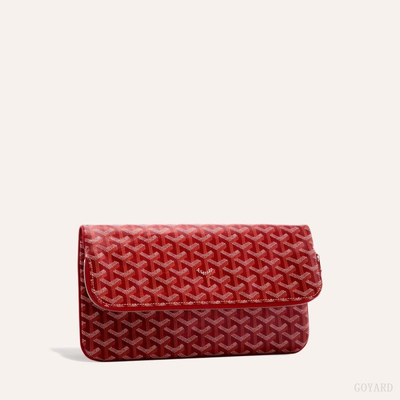 Goyard SAINTE-MARIE CLUTCH Kese Çanta Kırmızı | GY-GLO9300