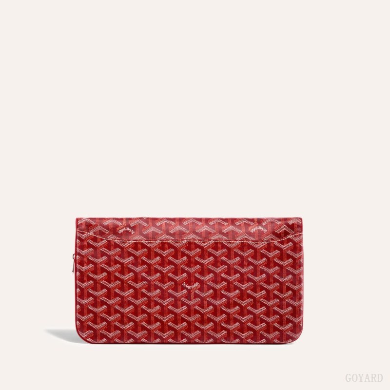 Goyard SAINTE-MARIE CLUTCH Kese Çanta Kırmızı | GY-GLO9300