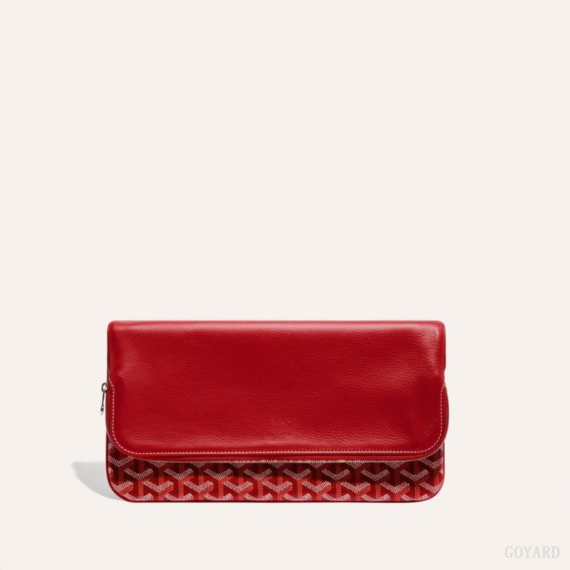 Goyard SAINTE-MARIE CLUTCH Kese Çanta Kırmızı | GY-GLO9300