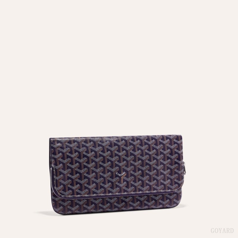 Goyard SAINTE-MARIE CLUTCH Kese Çanta Lacivert Mavi | GY-TVZ7676