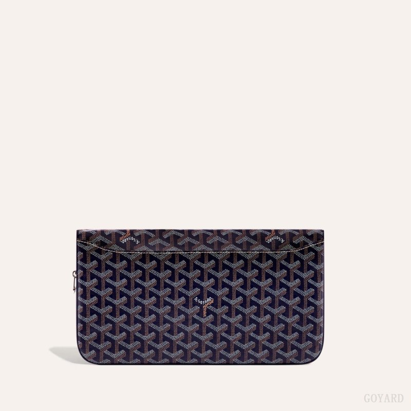 Goyard SAINTE-MARIE CLUTCH Kese Çanta Lacivert Mavi | GY-TVZ7676