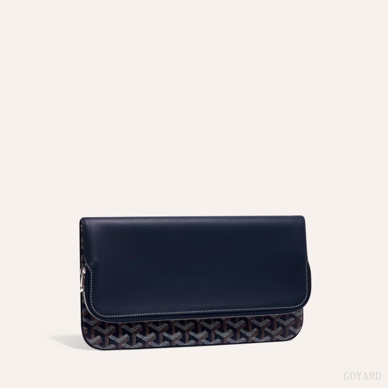 Goyard SAINTE-MARIE CLUTCH Kese Çanta Lacivert Mavi | GY-TVZ7676