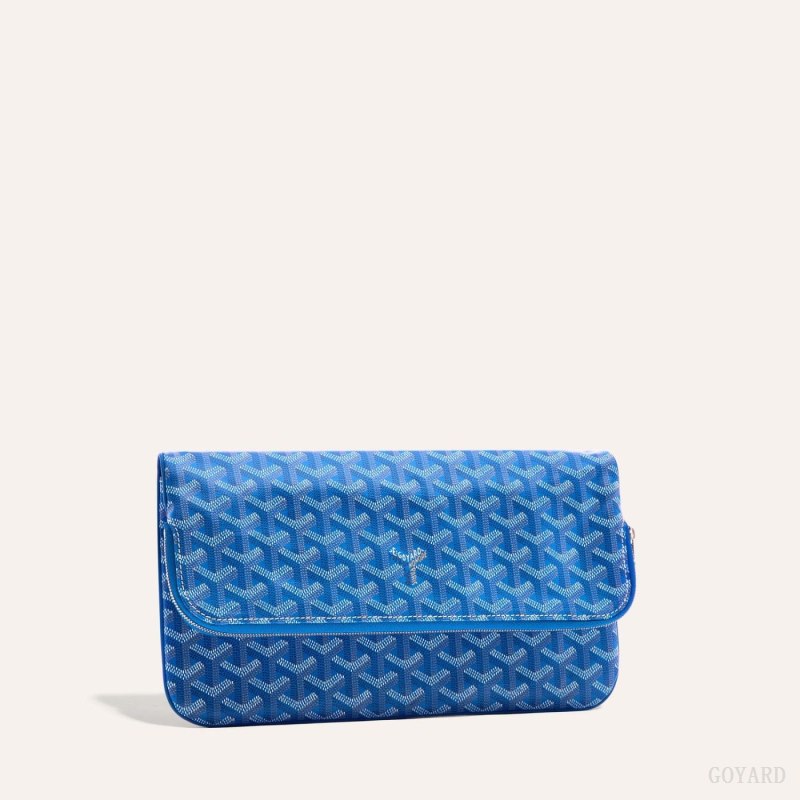 Goyard SAINTE-MARIE CLUTCH Kese Çanta Mavi | GY-FII8761