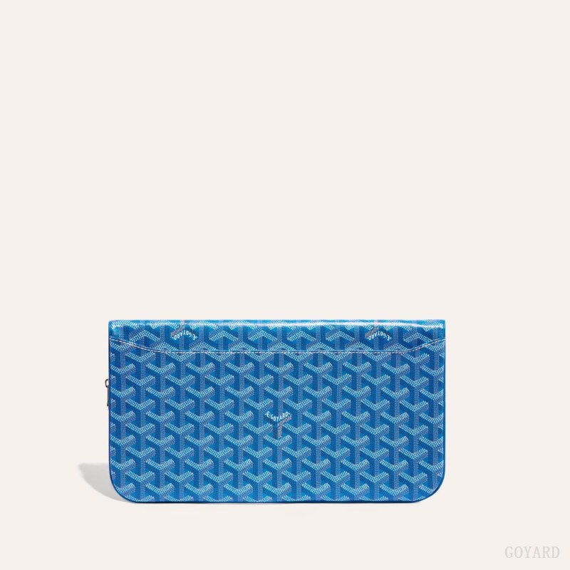 Goyard SAINTE-MARIE CLUTCH Kese Çanta Mavi | GY-FII8761