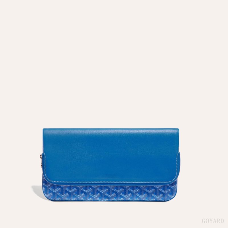 Goyard SAINTE-MARIE CLUTCH Kese Çanta Mavi | GY-FII8761