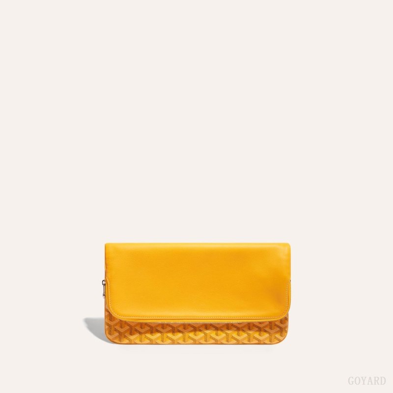 Goyard SAINTE-MARIE CLUTCH Kese Çanta Sarı | GY-KNP0480