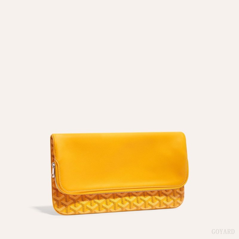 Goyard SAINTE-MARIE CLUTCH Kese Çanta Sarı | GY-KNP0480