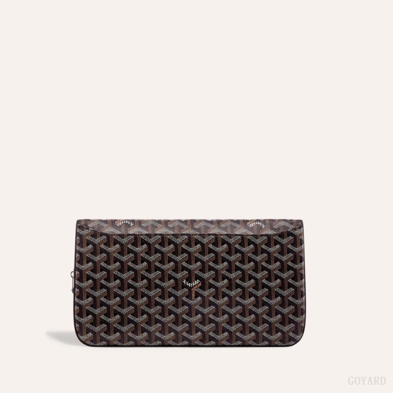 Goyard SAINTE-MARIE CLUTCH Kese Çanta Siyah | GY-RRZ9730