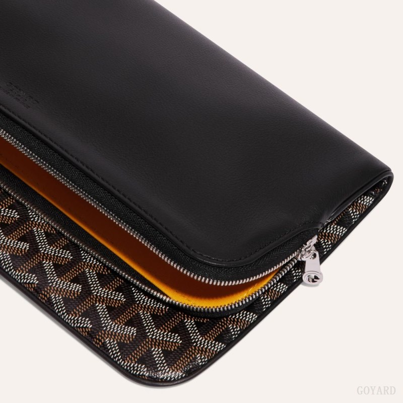 Goyard SAINTE-MARIE CLUTCH Kese Çanta Siyah | GY-RRZ9730