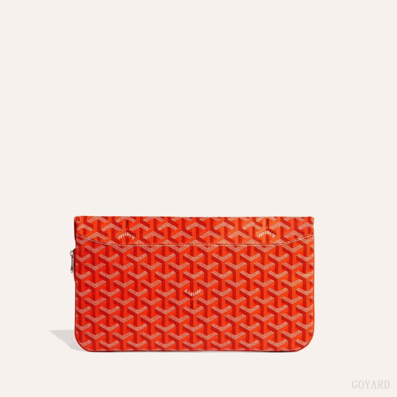 Goyard SAINTE-MARIE CLUTCH Kese Çanta Turuncu | GY-HIH5820