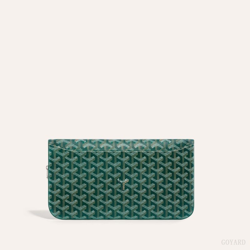 Goyard SAINTE-MARIE CLUTCH Kese Çanta Yeşil | GY-TTU7779