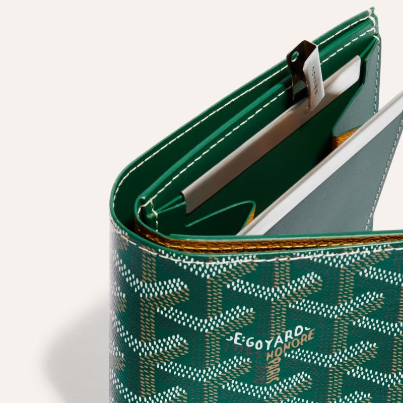 Goyard SAINT-FLORENTIN WALLET Cüzdan Yeşil | GY-AYM5157