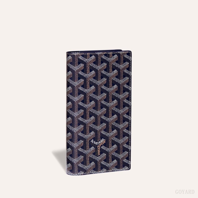 Goyard SAINT-LAMBERT WALLET Vaka Çantası Lacivert Mavi | GY-ZHX5637