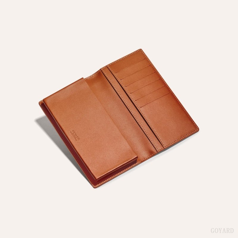 Goyard SAINT-LAMBERT WALLET Vaka Çantası Siyah Kahverengi | GY-PJD5628