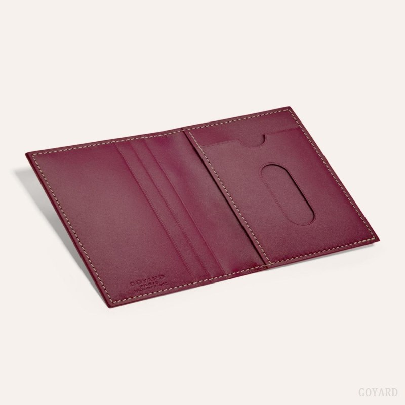 Goyard SAINT-MARC CARD WALLET Kartlık Bordo | GY-UCA2190