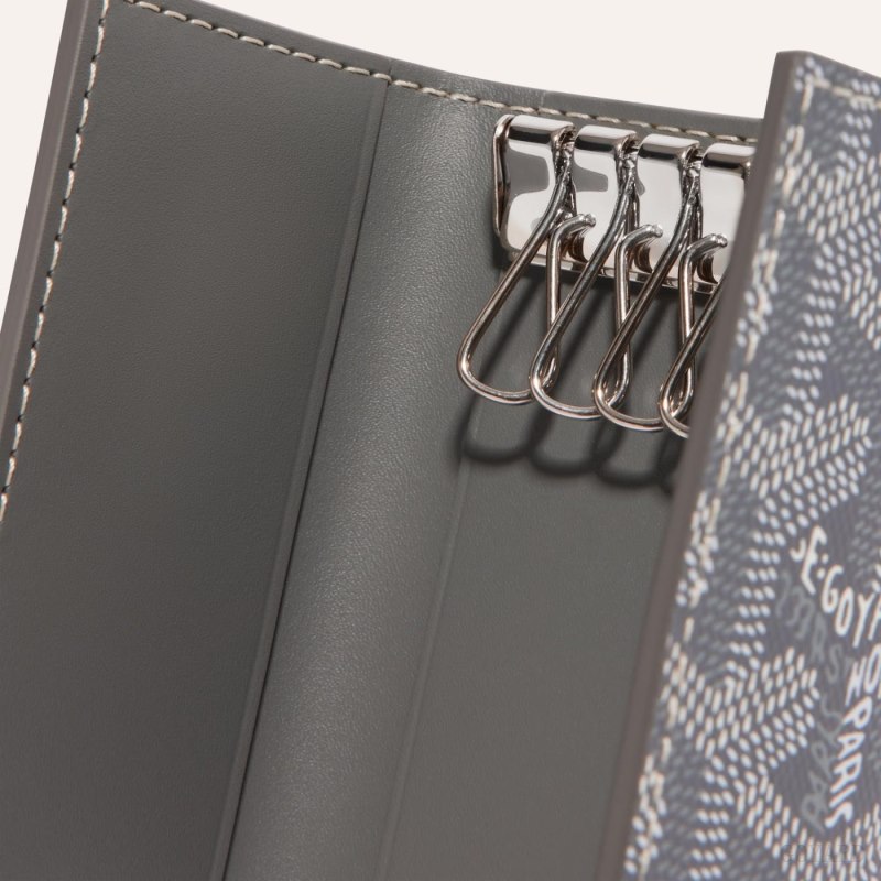 Goyard SAINT-MICHEL KEY RING Anahtarlıklar Gri | GY-TII4160