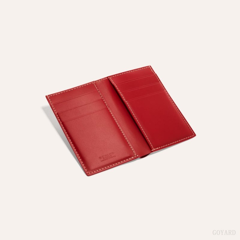 Goyard SAINT-PIERRE CARD WALLET Kartlık Kırmızı | GY-TGS0490