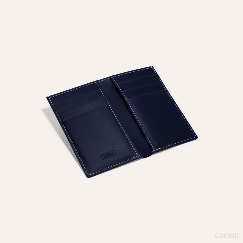 Goyard SAINT-PIERRE CARD WALLET Kartlık Lacivert Mavi | GY-BIH8373