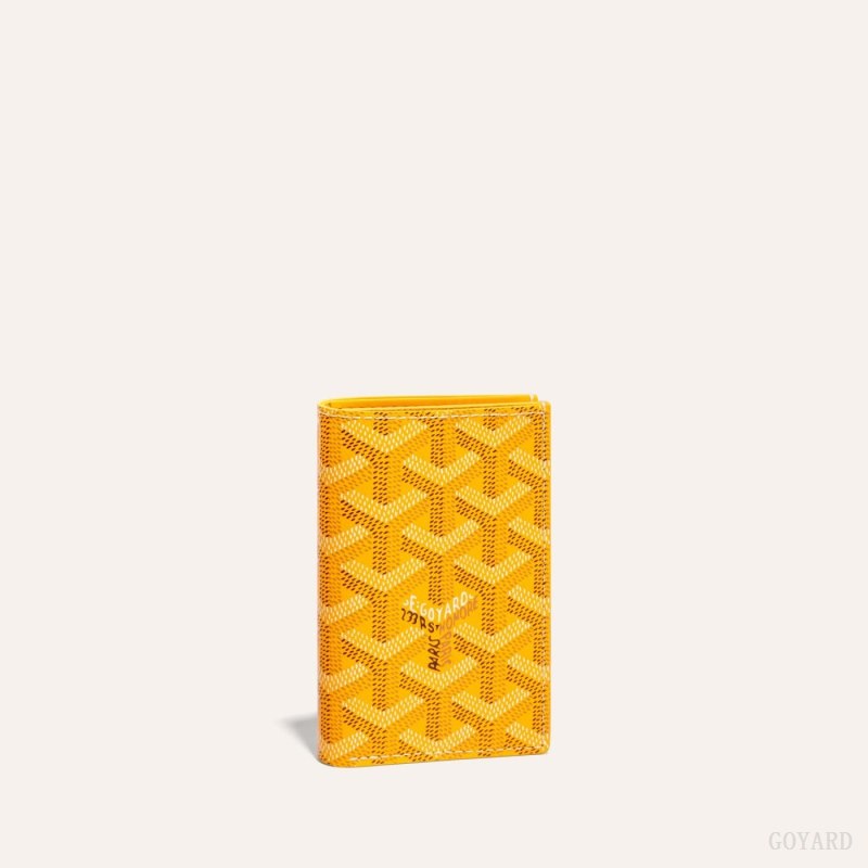 Goyard SAINT-PIERRE CARD WALLET Kartlık Sarı | GY-VAN7818