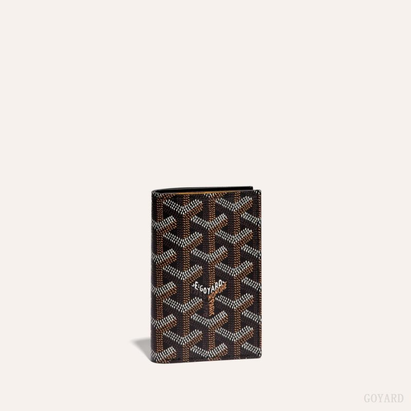 Goyard SAINT-PIERRE CARD WALLET Kartlık Siyah | GY-RXJ2078