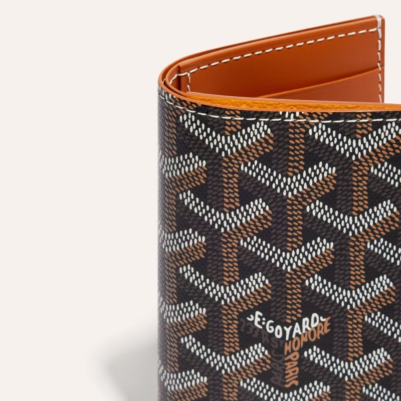 Goyard SAINT-PIERRE CARD WALLET Kartlık Siyah Kahverengi | GY-GLQ2181