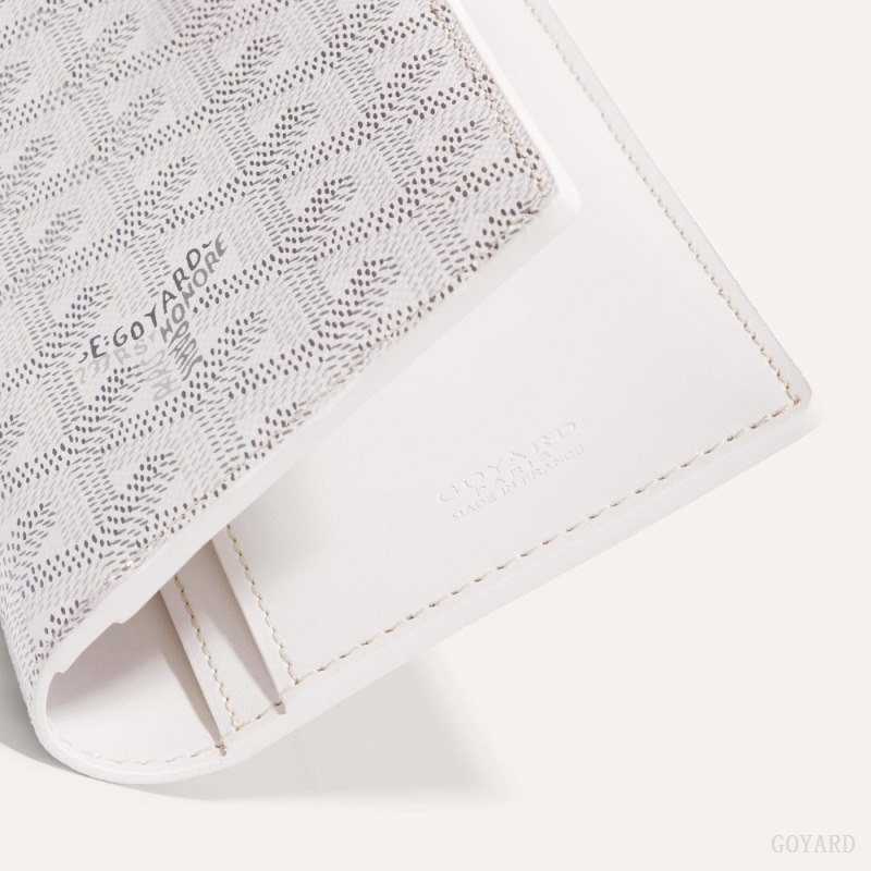 Goyard SAINT-ROCH WALLET Cüzdan Beyaz | GY-HNB2115