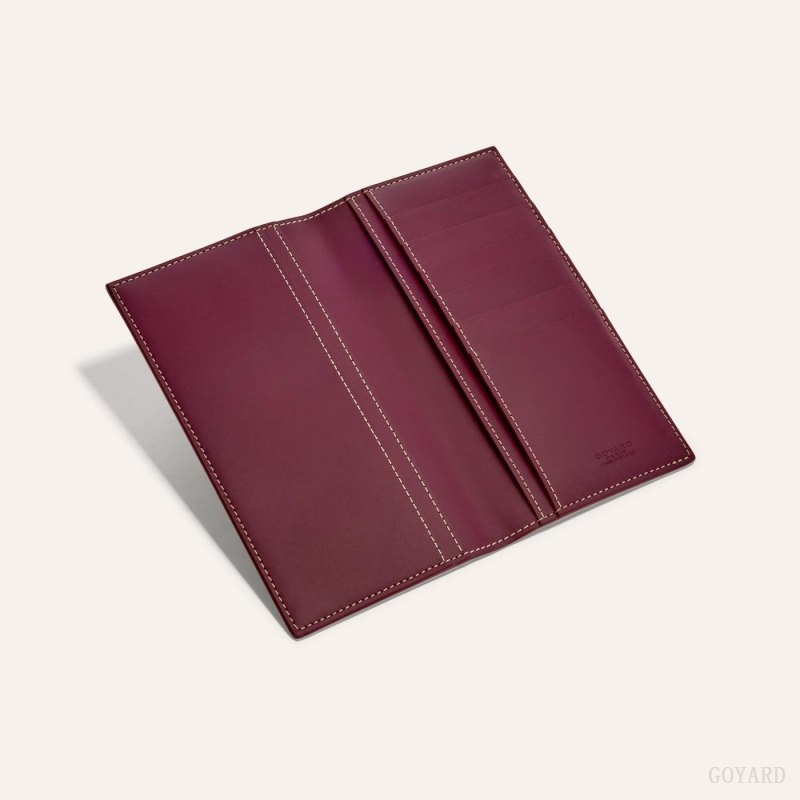 Goyard SAINT-ROCH WALLET Cüzdan Bordo | GY-GFO6031
