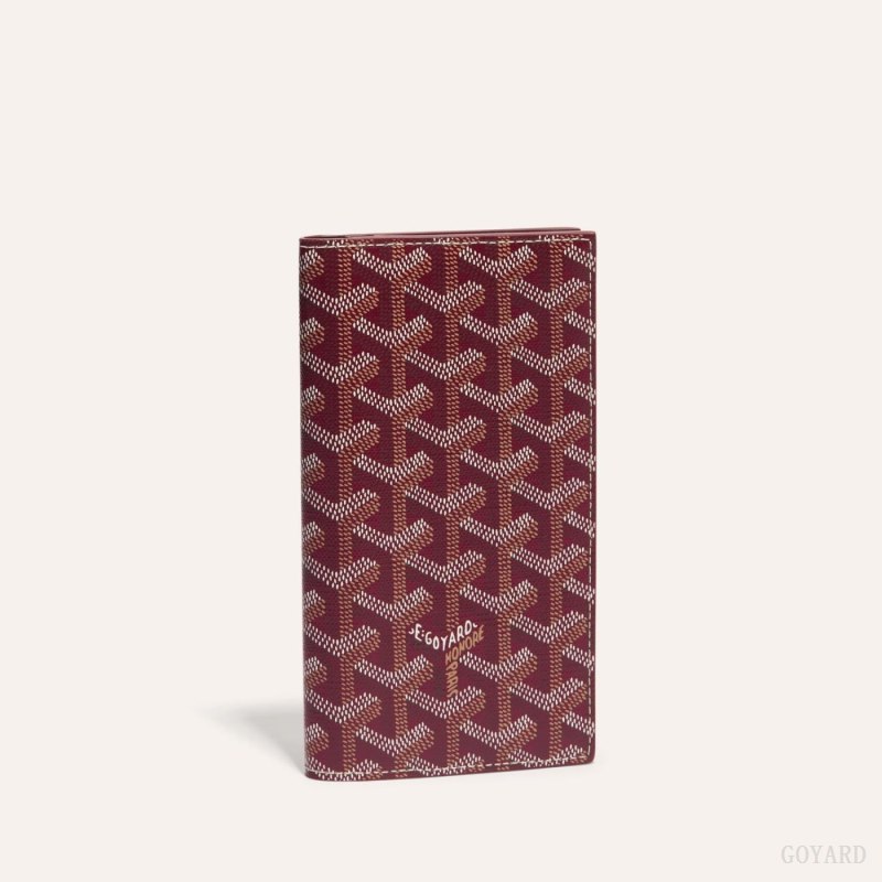 Goyard SAINT-ROCH WALLET Cüzdan Bordo | GY-GFO6031