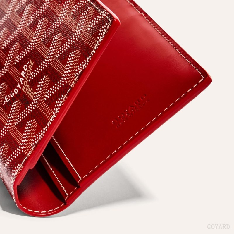 Goyard SAINT-ROCH WALLET Cüzdan Kırmızı | GY-YGA5862