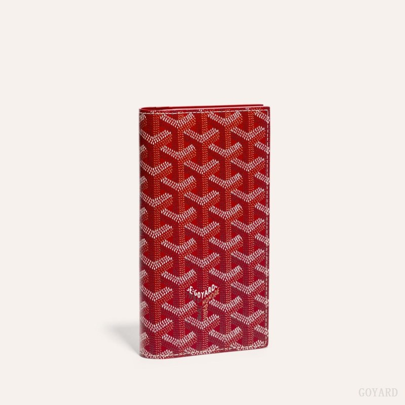 Goyard SAINT-ROCH WALLET Cüzdan Kırmızı | GY-YGA5862