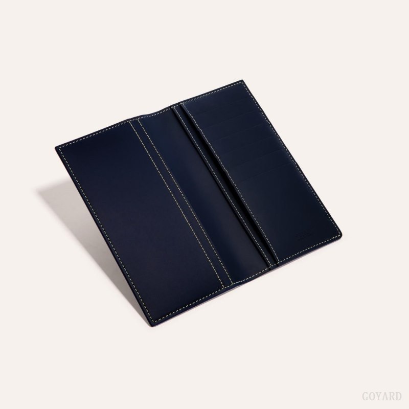 Goyard SAINT-ROCH WALLET Cüzdan Lacivert Mavi | GY-LEF4242