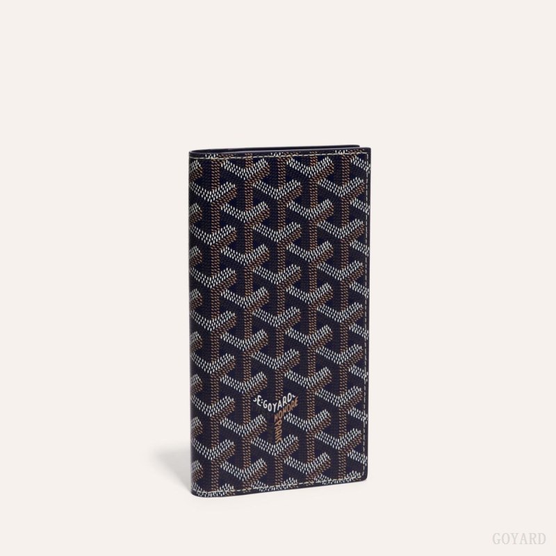 Goyard SAINT-ROCH WALLET Cüzdan Lacivert Mavi | GY-LEF4242