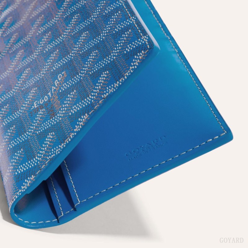 Goyard SAINT-ROCH WALLET Cüzdan Mavi | GY-IUX3366
