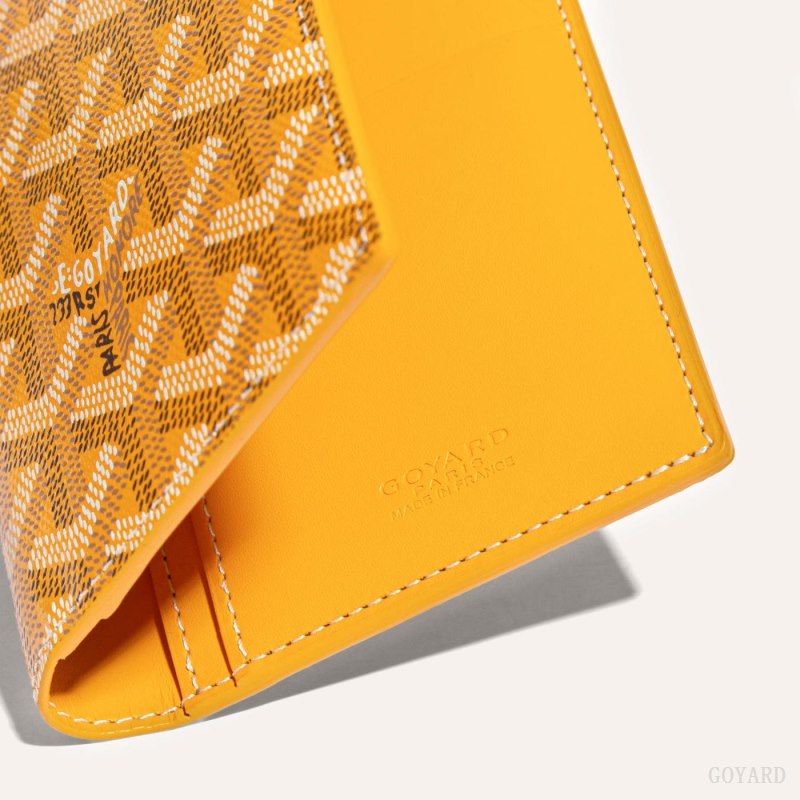 Goyard SAINT-ROCH WALLET Cüzdan Sarı | GY-SIU9120