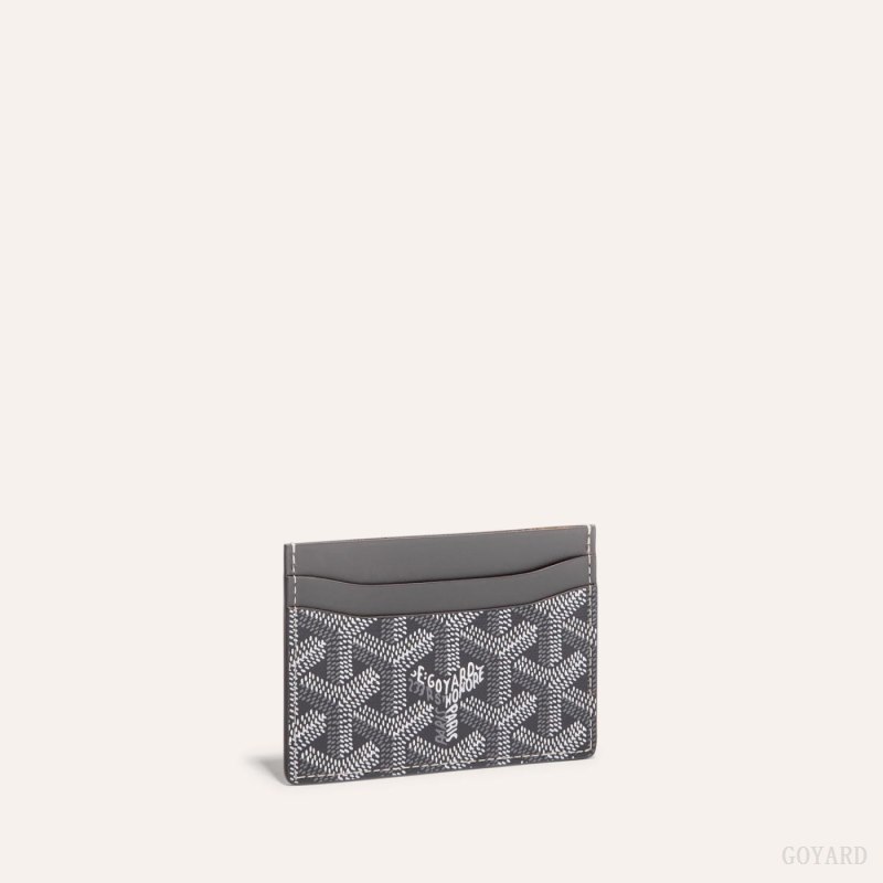 Goyard SAINT-SULPICE CARD WALLET Kartlık Gri | GY-IHT5877
