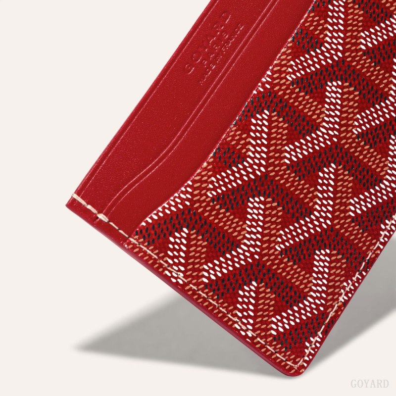 Goyard SAINT-SULPICE CARD WALLET Kartlık Kırmızı | GY-AHG7853