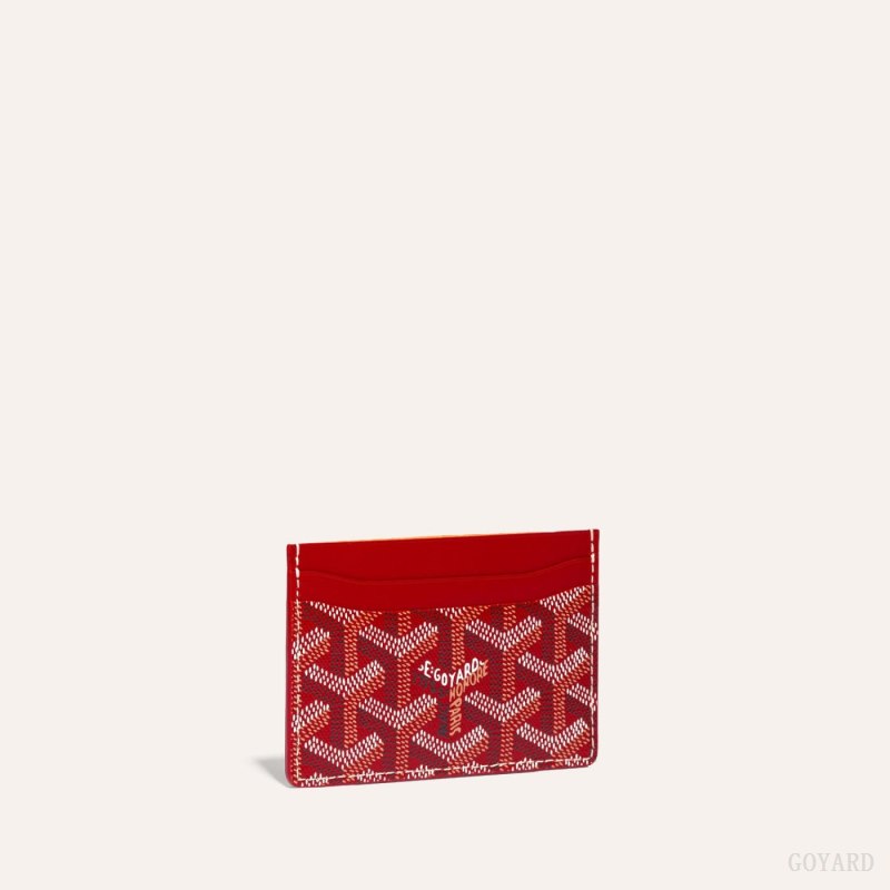 Goyard SAINT-SULPICE CARD WALLET Kartlık Kırmızı | GY-AHG7853