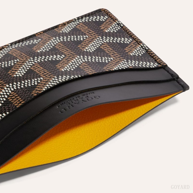 Goyard SAINT-SULPICE CARD WALLET Kartlık Siyah | GY-PFY9399