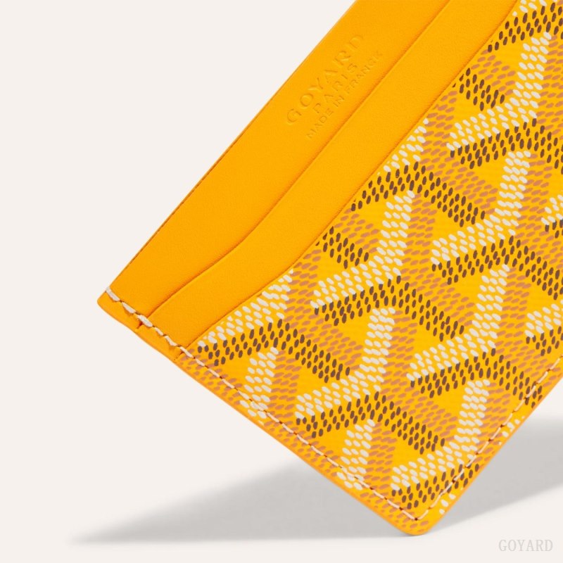 Goyard SAINT-SULPICE CARD WALLET Kartlık Sarı | GY-WTP3816