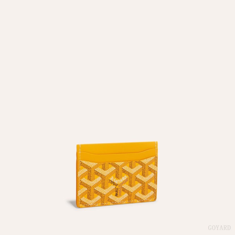 Goyard SAINT-SULPICE CARD WALLET Kartlık Sarı | GY-WTP3816