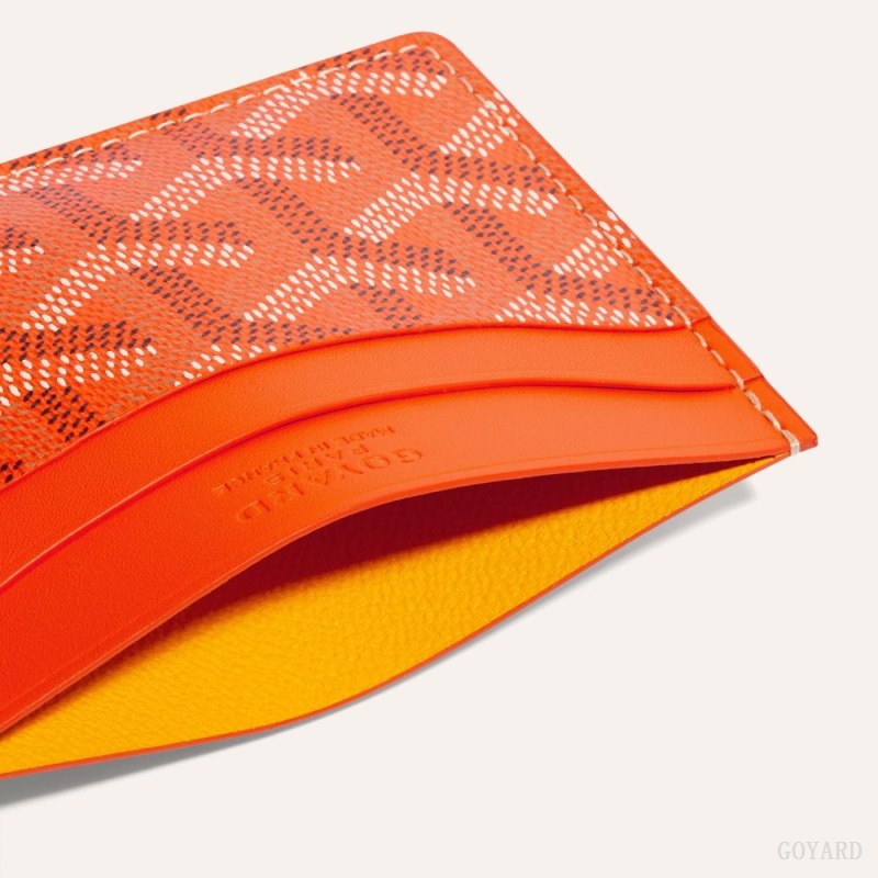 Goyard SAINT-SULPICE CARD WALLET Kartlık Turuncu | GY-VXH4984