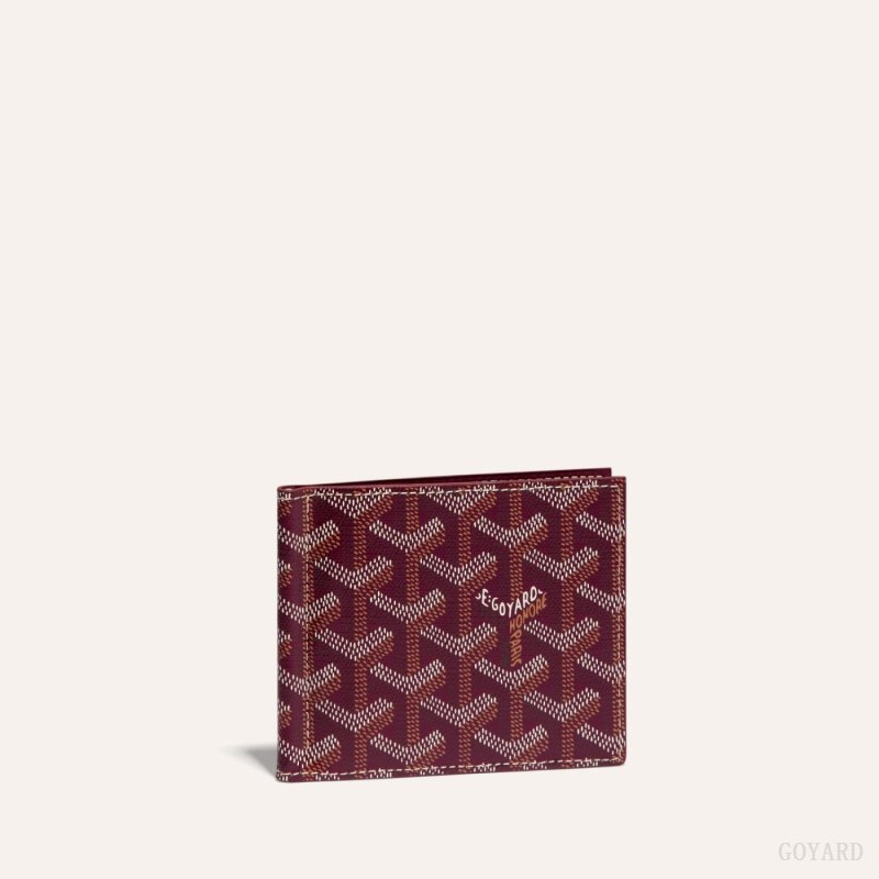 Goyard SAINT-THOMAS BILL FOLD Kartlık Bordo | GY-YMY3717
