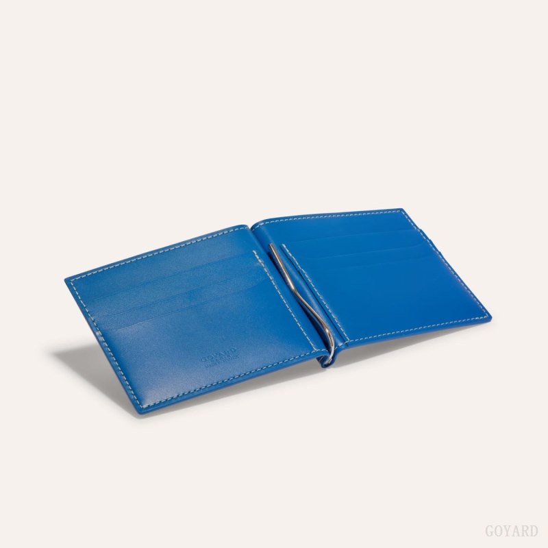 Goyard SAINT-THOMAS BILL FOLD Kartlık Mavi | GY-VLA5070
