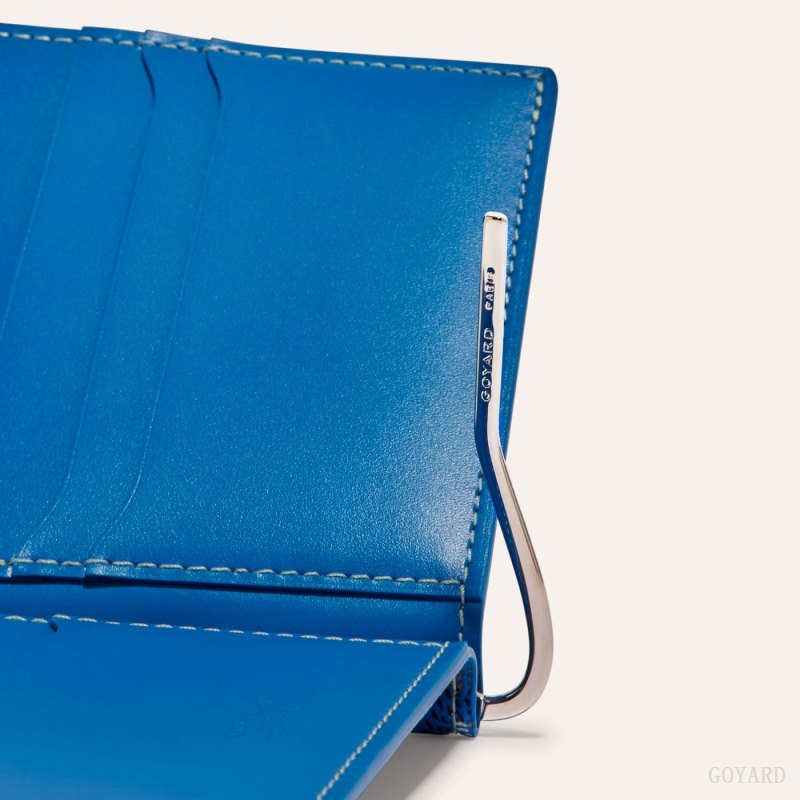 Goyard SAINT-THOMAS BILL FOLD Kartlık Mavi | GY-VLA5070