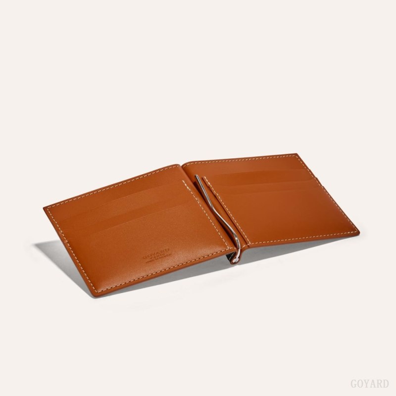 Goyard SAINT-THOMAS BILL FOLD Kartlık Siyah Kahverengi | GY-WXS1236