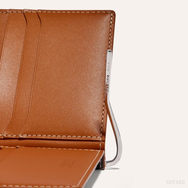 Goyard SAINT-THOMAS BILL FOLD Kartlık Siyah Kahverengi | GY-WXS1236