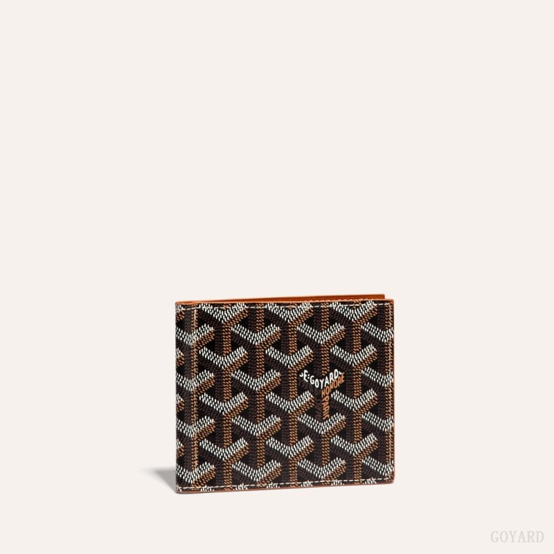 Goyard SAINT-THOMAS BILL FOLD Kartlık Siyah Kahverengi | GY-WXS1236