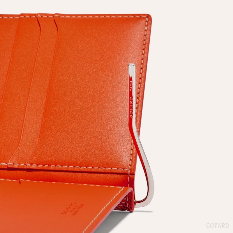 Goyard SAINT-THOMAS BILL FOLD Kartlık Turuncu | GY-DSD8878