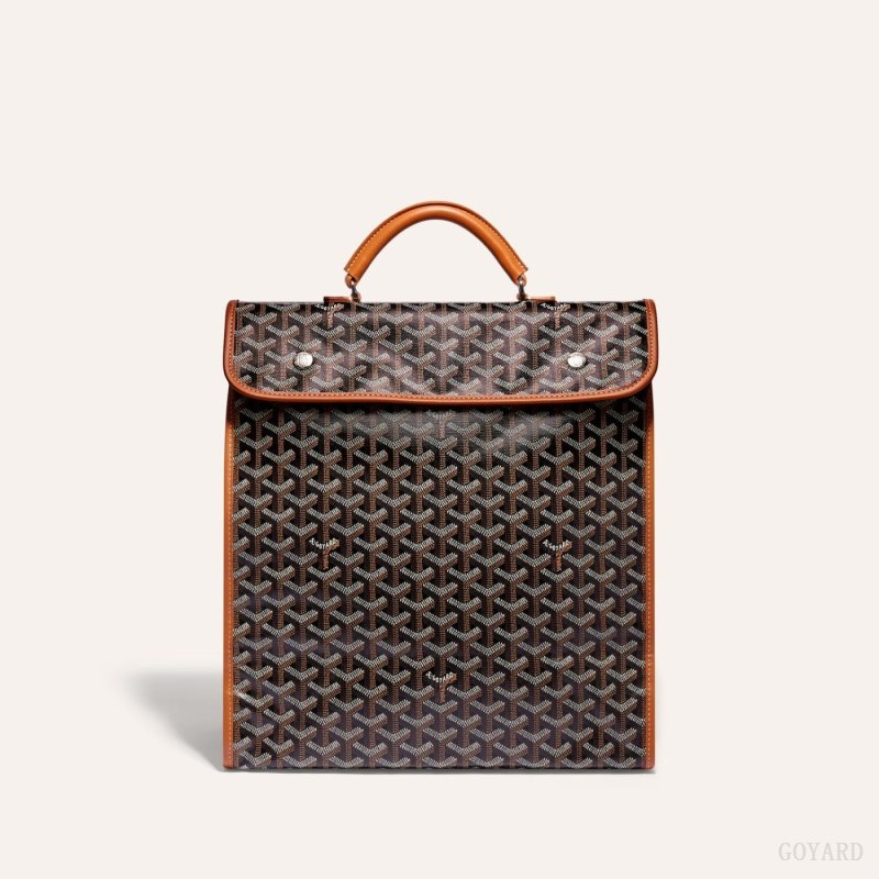 Goyard SAINT LEGER BACKPACK Çantası Siyah Kahverengi | GY-PMR3748
